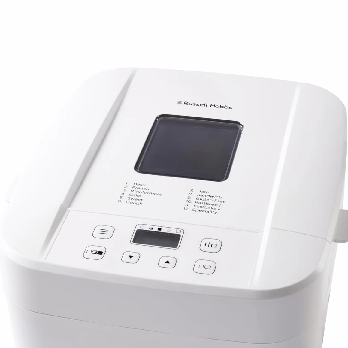 Russell Hobbs wypiekacz do chleba 0,9kg 12 programów 550W biały