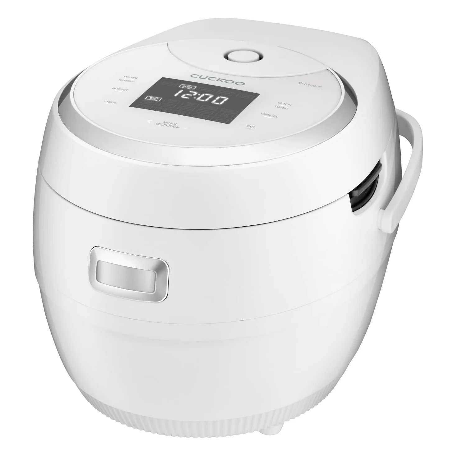 CUCKOO Szybkowar do ryżu i parowar z 14 programami, funkcja turbo i utrzymania ciepła, timer, garnek wewnętrzny z powłoką zapobiegającą przywieraniu i funkcją automatycznego czyszczenia