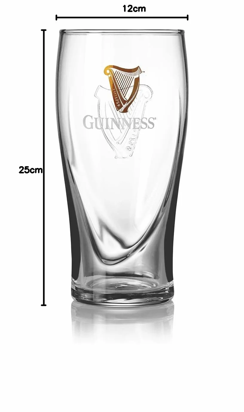 Guinness Szklanka do kufla grawitacyjnego, 591 ml