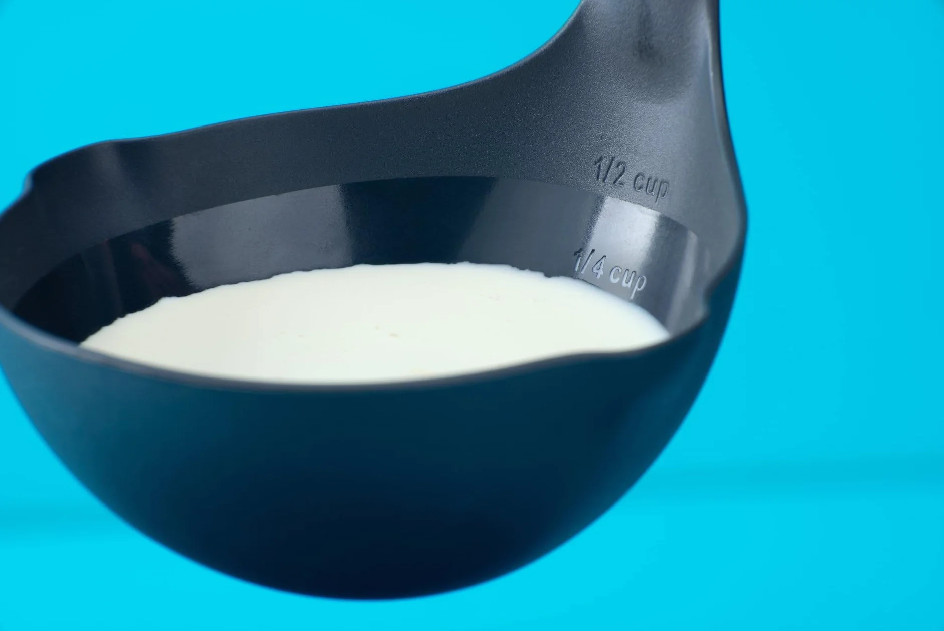 Tasty Chochla ze skalą pomiarową – 34 x 10,5 cm, optymalna do bezpiecznego napełniania i serwowania, odporna na temperaturę do plus 180 stopni C