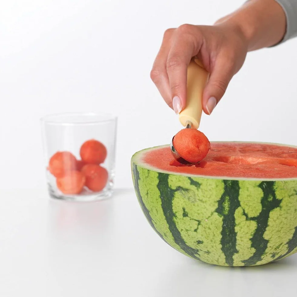 Brabantia 121821 Tatsy+ Melon Baller, waniliowy żółty