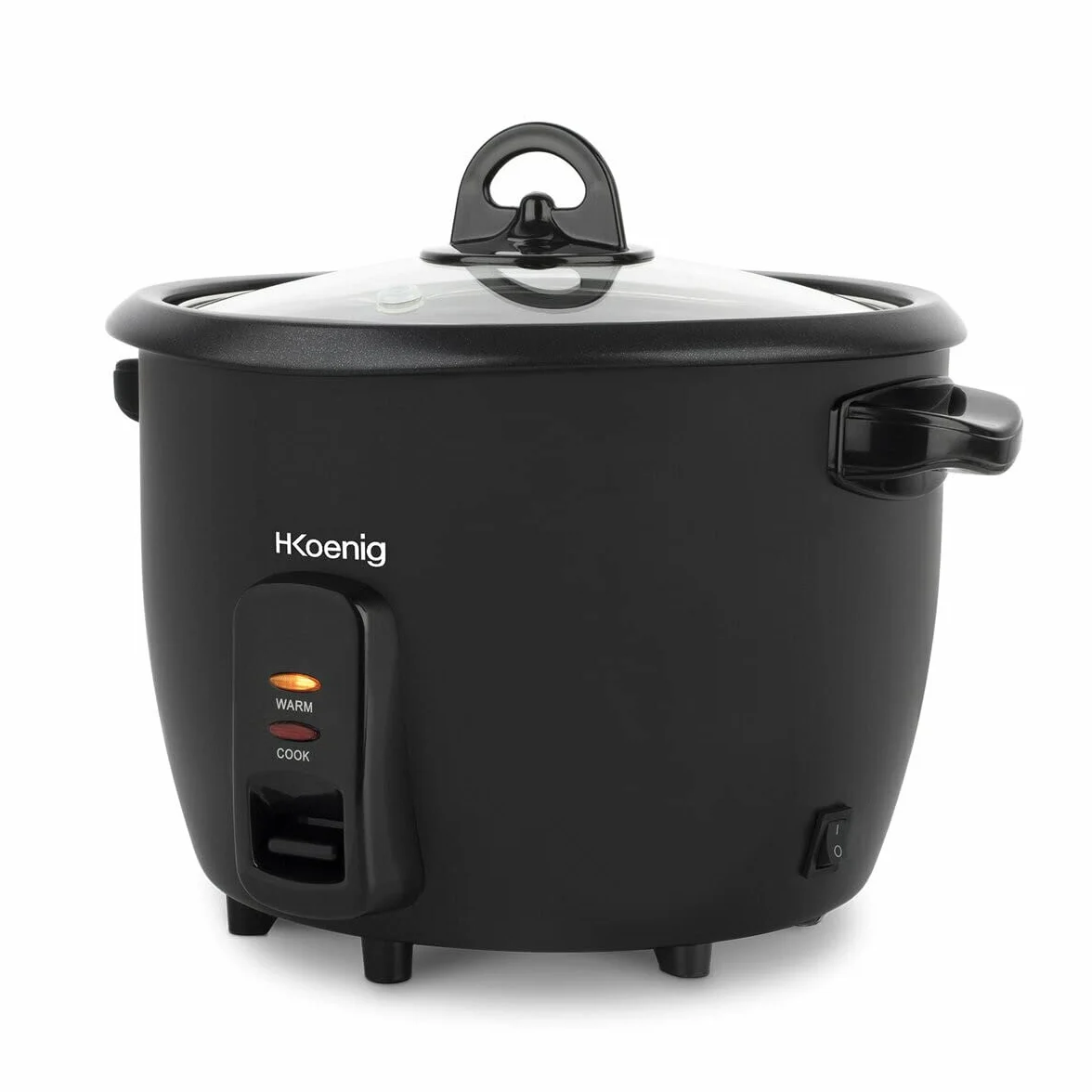 H.Koenig Szybkowar do ryżu ORYZA8, 1,8 l, nieprzywierająca, mycie w zmywarce, utrzymanie ciepła, automatyczne wyłączanie